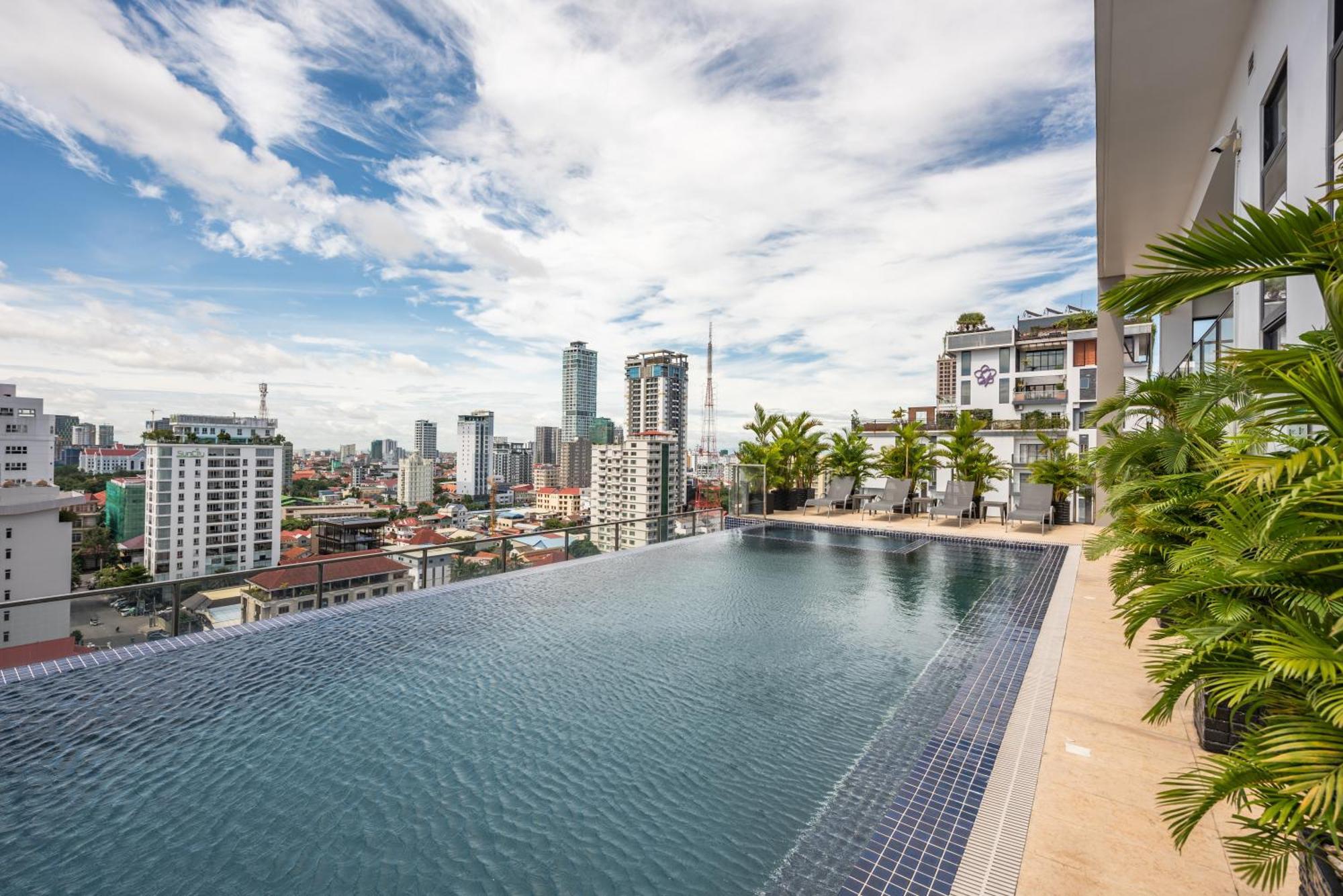 Mansion 51 Hotel & Apartment Phnom Pen Exterior foto