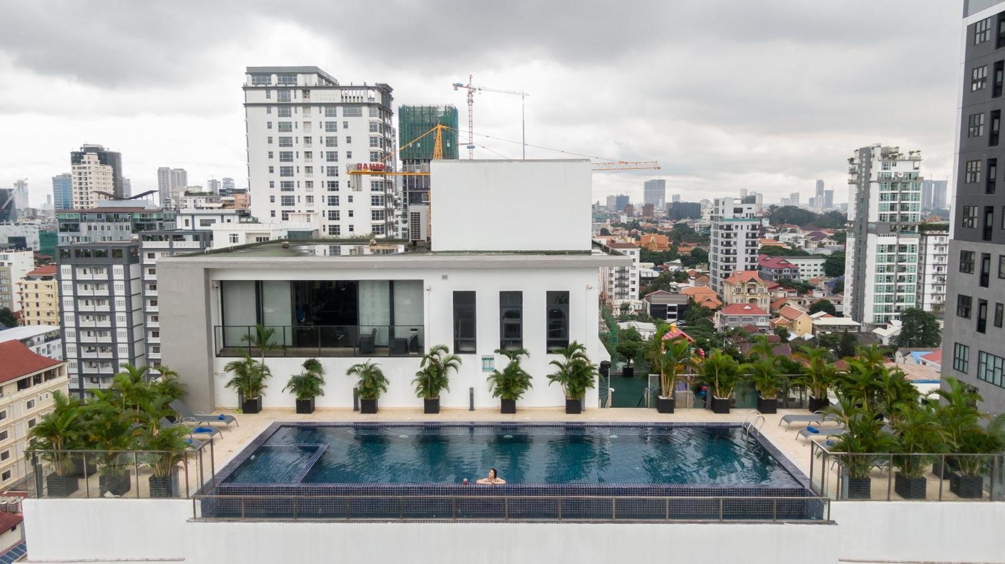 Mansion 51 Hotel & Apartment Phnom Pen Exterior foto